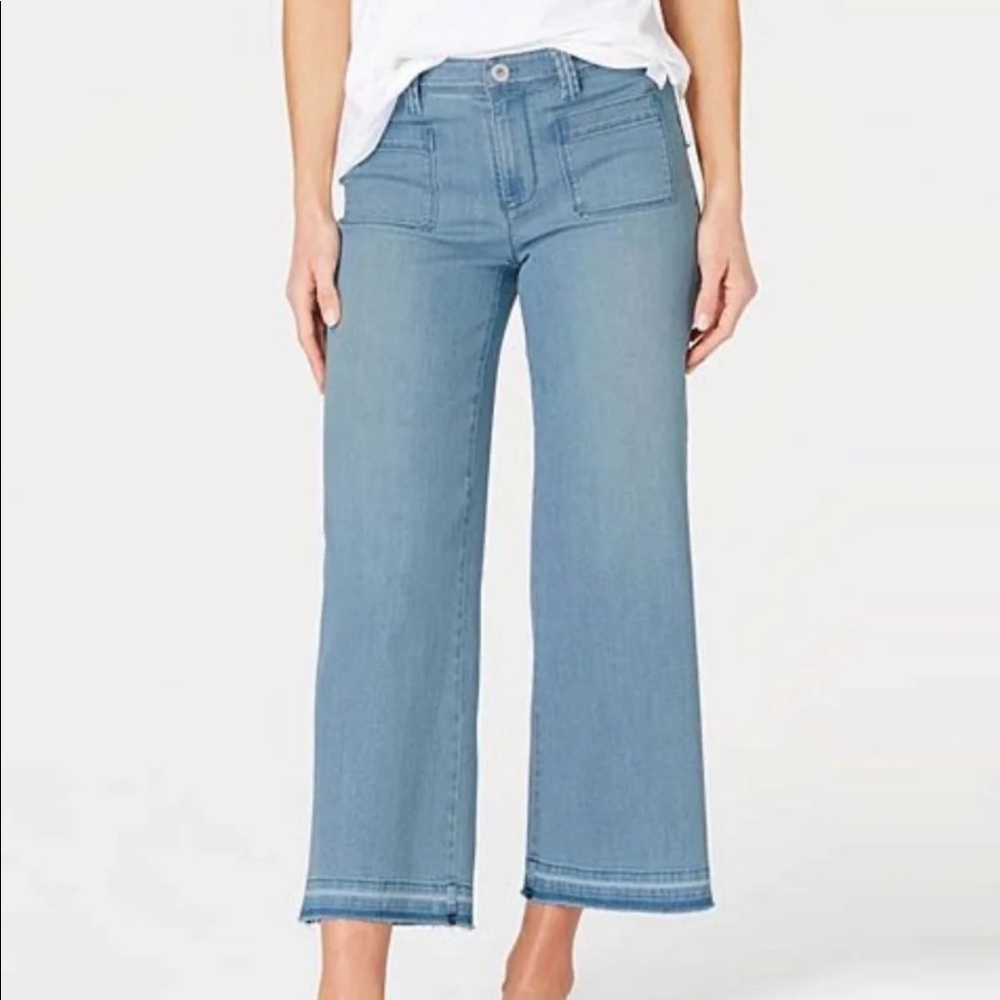 J Jill high rise full leg crop pacificwas NWT